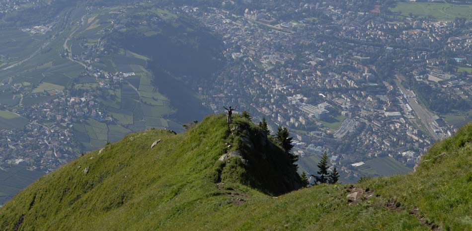 Aussicht auf Meran